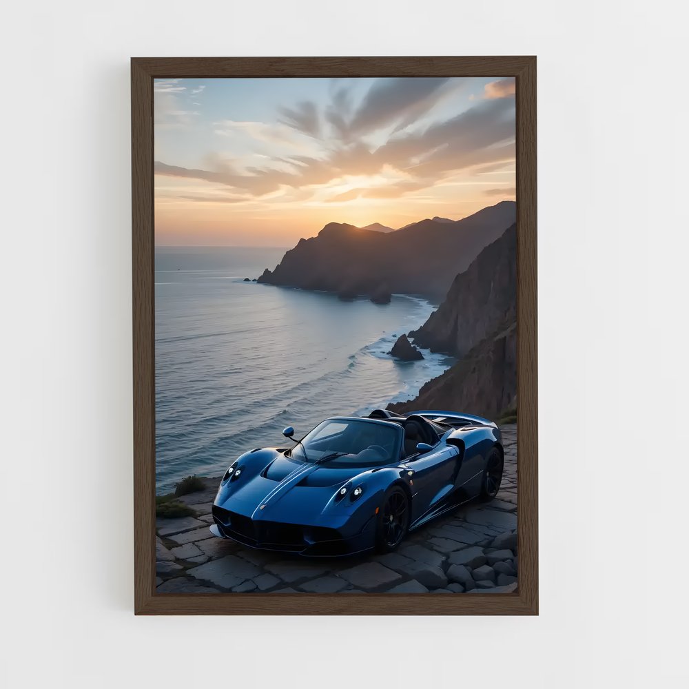 ap-huayra roadster-1 cadre Bois foncé