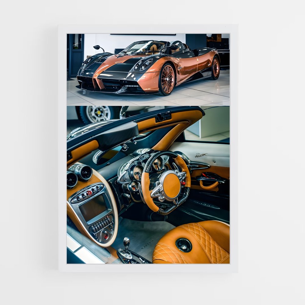 ap-huayra roadster-2 cadre Blanc