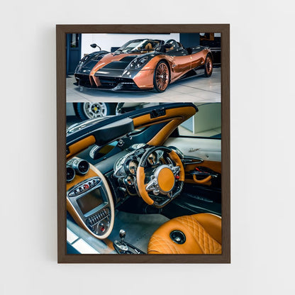 ap-huayra roadster-2 cadre Bois foncé