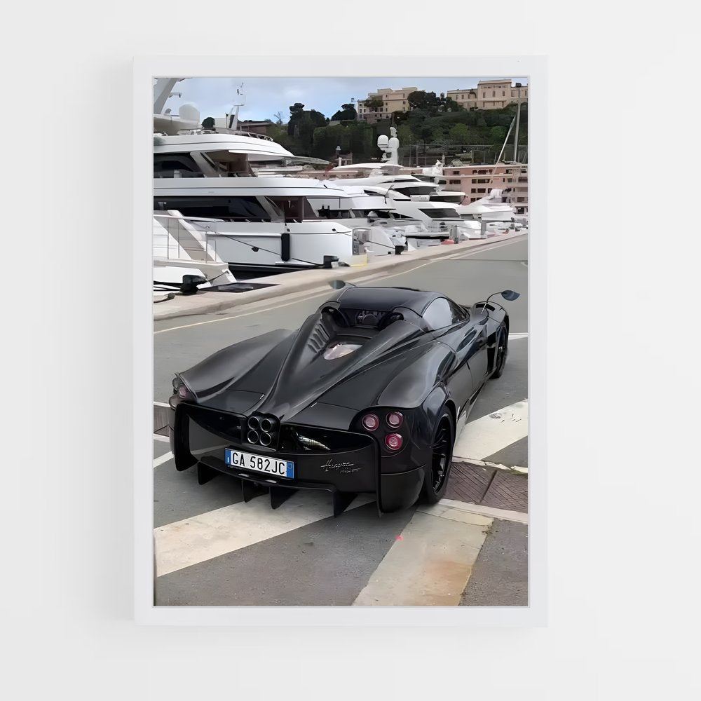 ap-huayra roadster-5 cadre Blanc