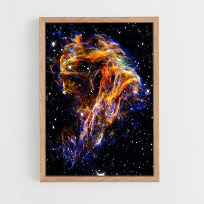 ap-hubble space telescope-2 cadre Bois clair