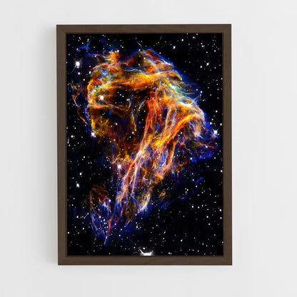 ap-hubble space telescope-2 cadre Bois foncé