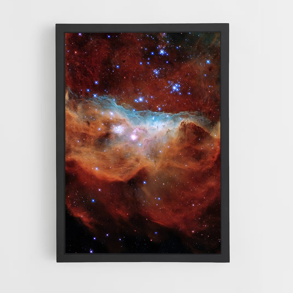 ap-hubble space telescope-4 cadre Noir