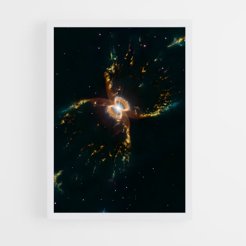 ap-hubble space telescope-7 cadre Blanc