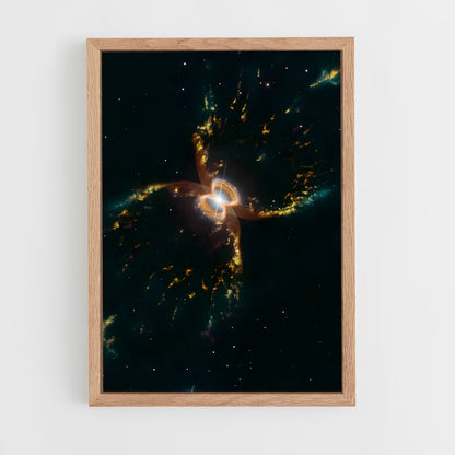 ap-hubble space telescope-7 cadre Bois clair