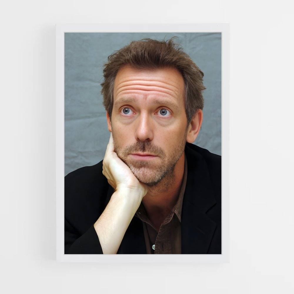 ap-hugh laurie-1 cadre Blanc