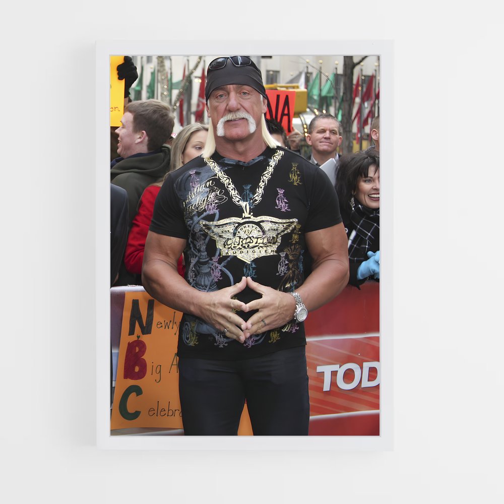 ap-hulk hogan-1 cadre Blanc