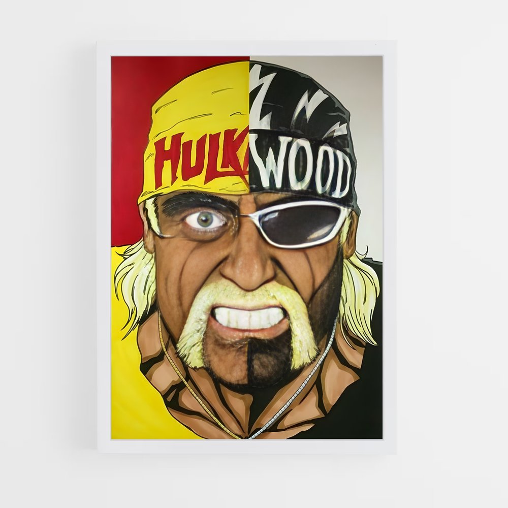 ap-hulk hogan-4 cadre Blanc