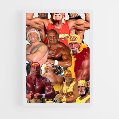 ap-hulk hogan-5 cadre Blanc