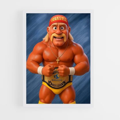 ap-hulk hogan-6 cadre Blanc