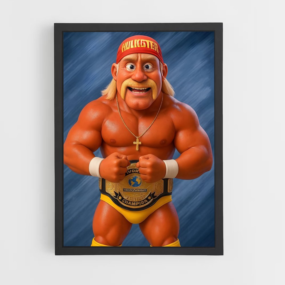 ap-hulk hogan-6 cadre Noir