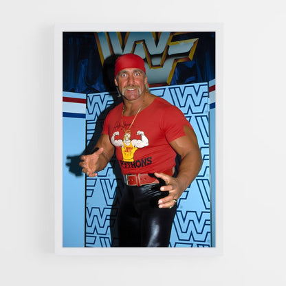 ap-hulk hogan-7 cadre Blanc