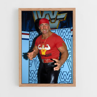 ap-hulk hogan-7 cadre Bois clair