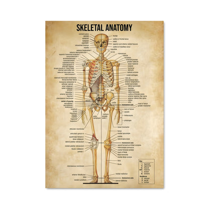 Poster Human anatomy 17810