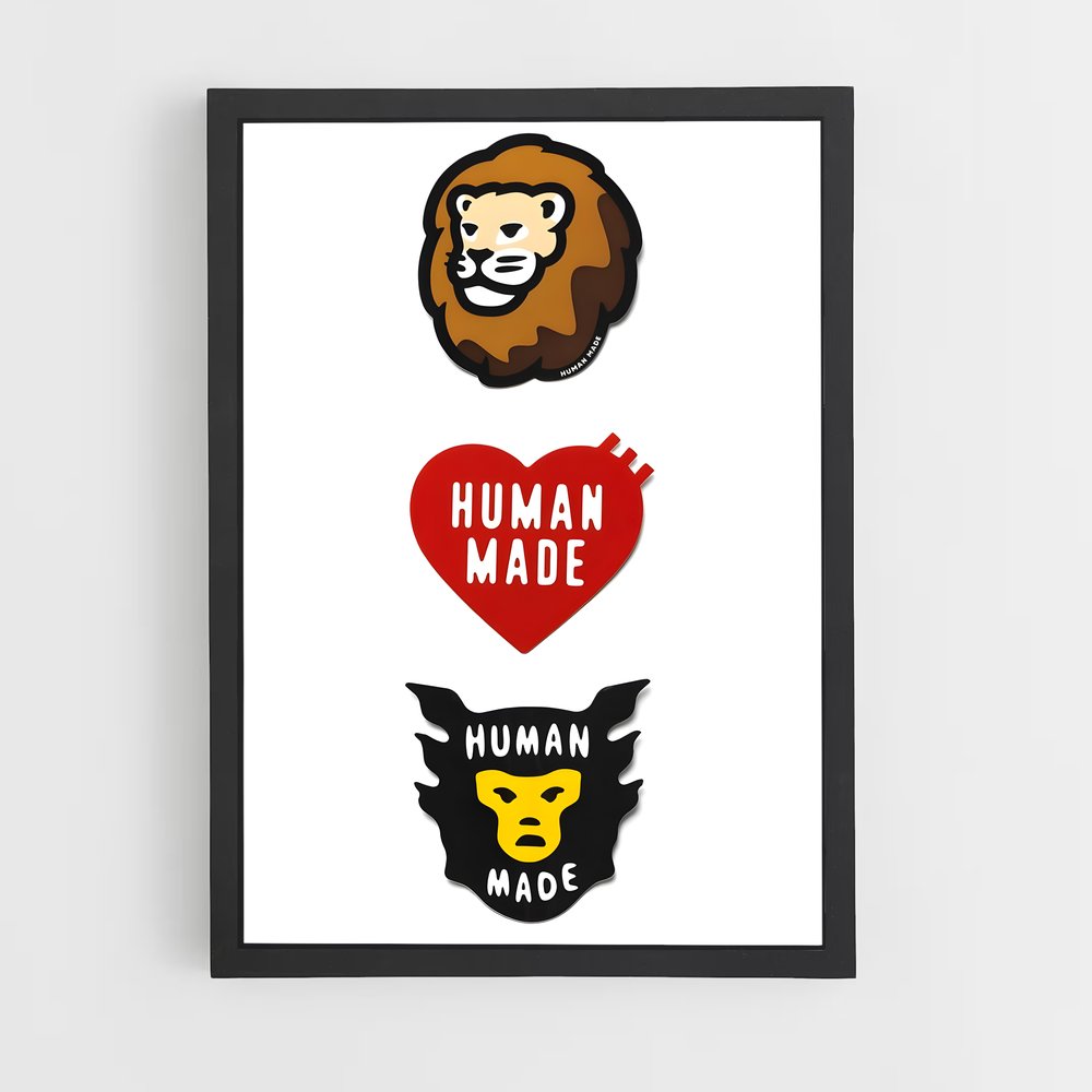 ap-human made-1 cadre Noir