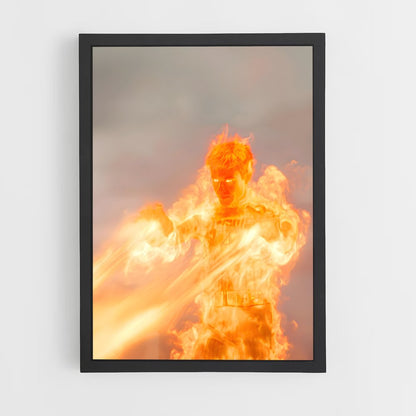 ap-human torch johnny storm-3 cadre Noir