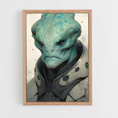 ap-humanoid alien-3 cadre Bois clair