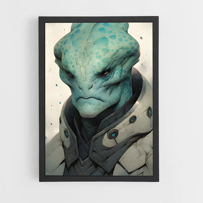 ap-humanoid alien-3 cadre Noir