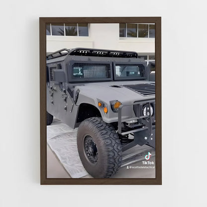 ap-hummer h1-2 cadre Bois foncé