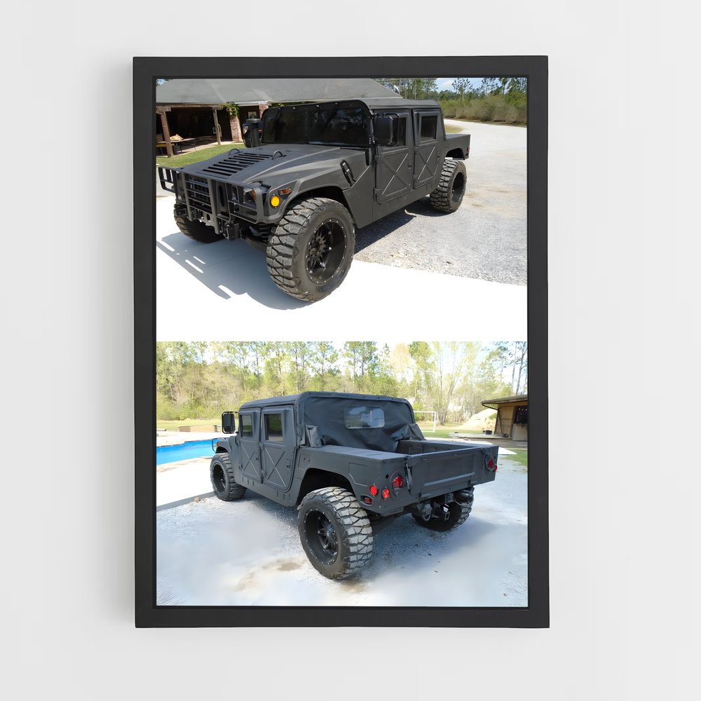 ap-hummer h1-4 cadre Noir
