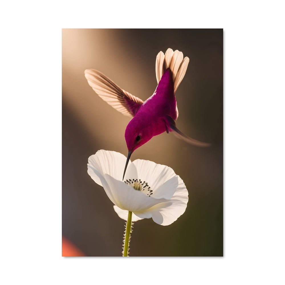 Hummingbird Flight Poster – Aesthetic Posters