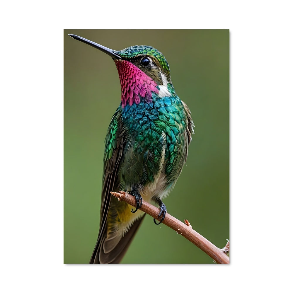 Bright Hummingbird Poster – Aesthetic Posters