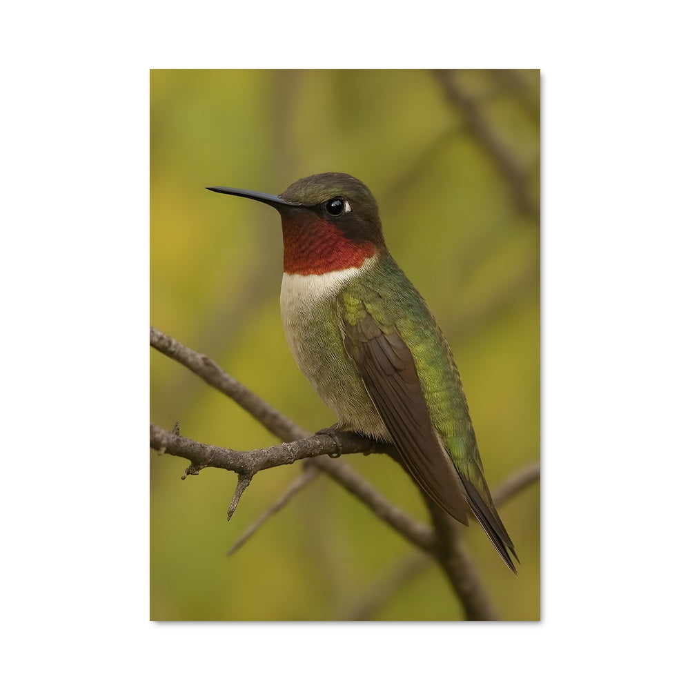Emerald Hummingbird Poster – Aesthetic Posters
