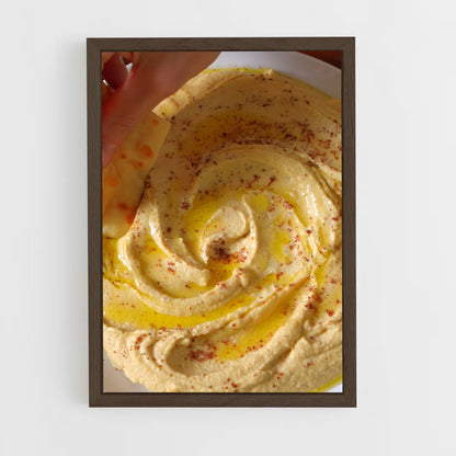 ap-hummus-3 cadre Bois foncé