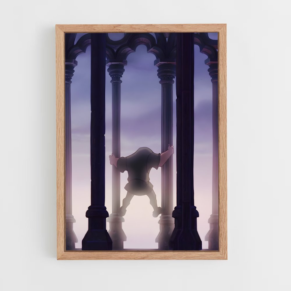 ap-hunchback of notre dame-7 cadre Bois clair