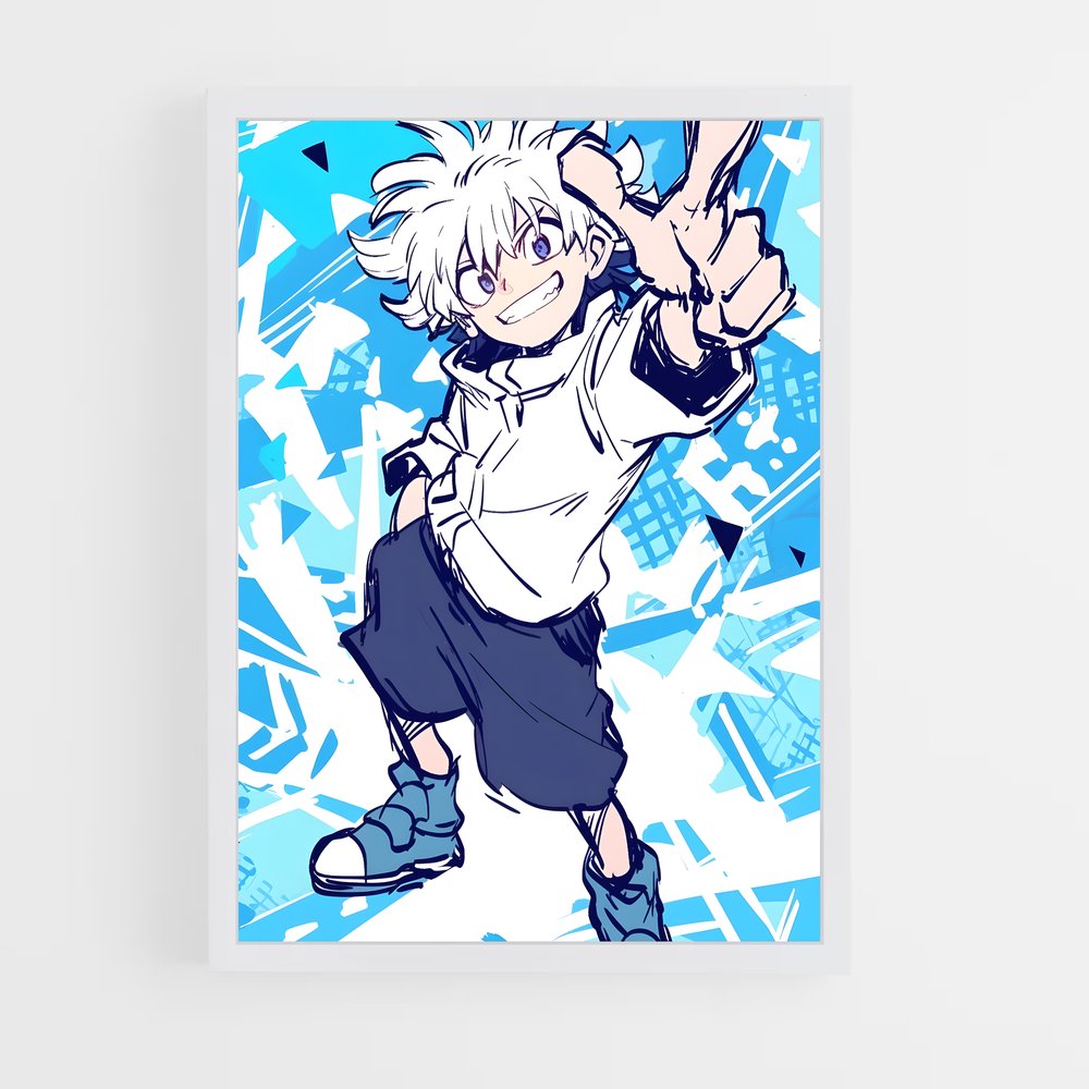 ap-hunter x hunter-1 cadre Blanc
