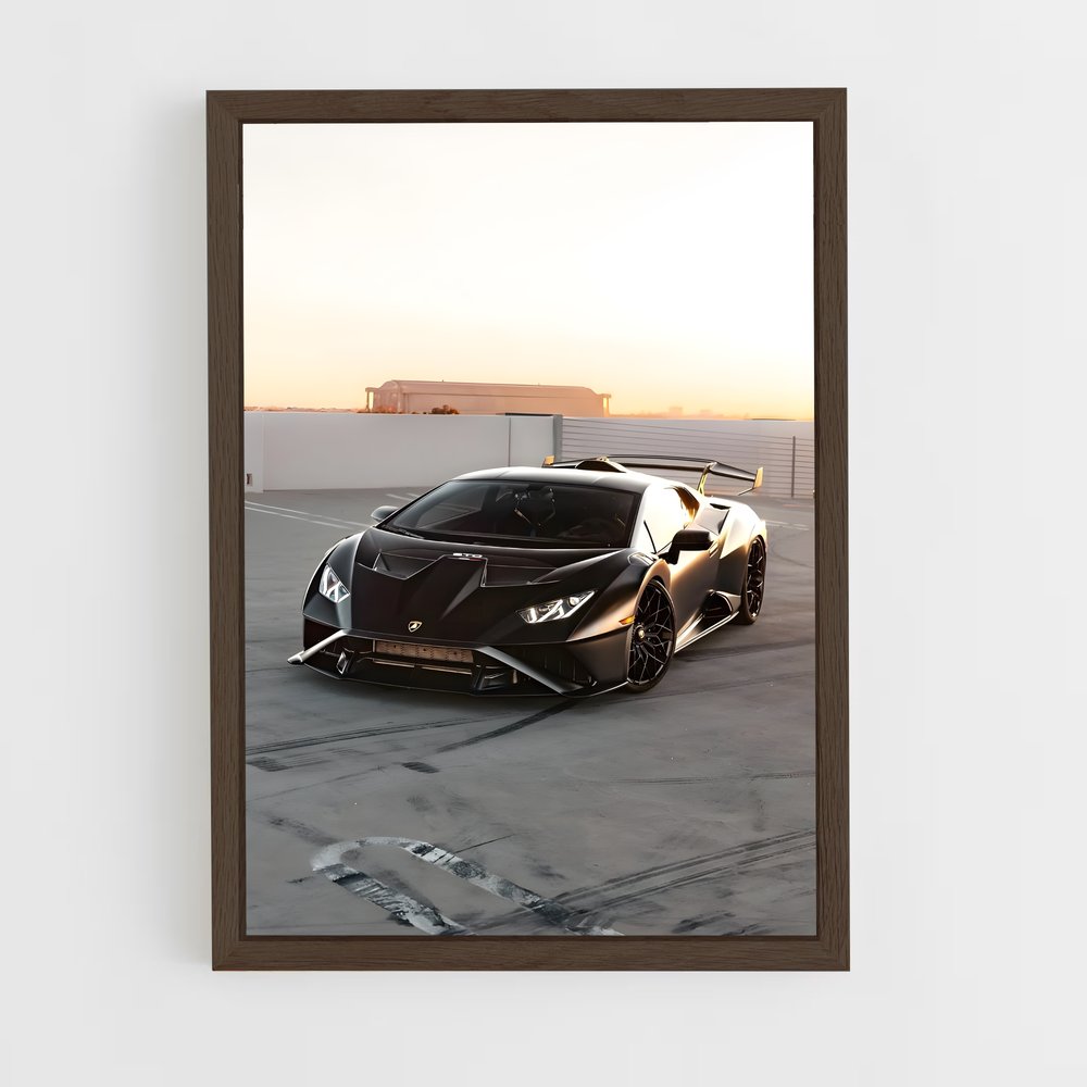 ap-huracan-6 cadre Bois foncé