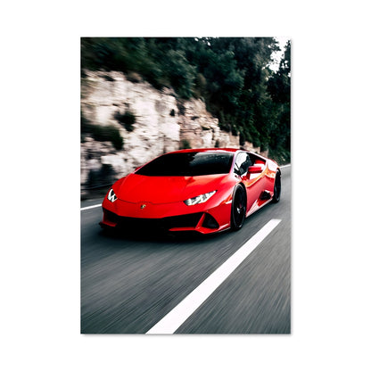 Poster Huracan evo 78009
