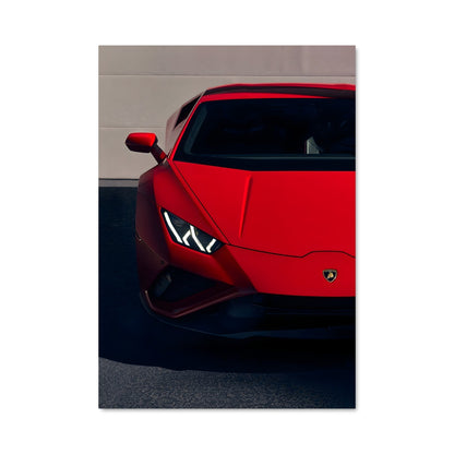 Poster Huracan evo rwd 78014