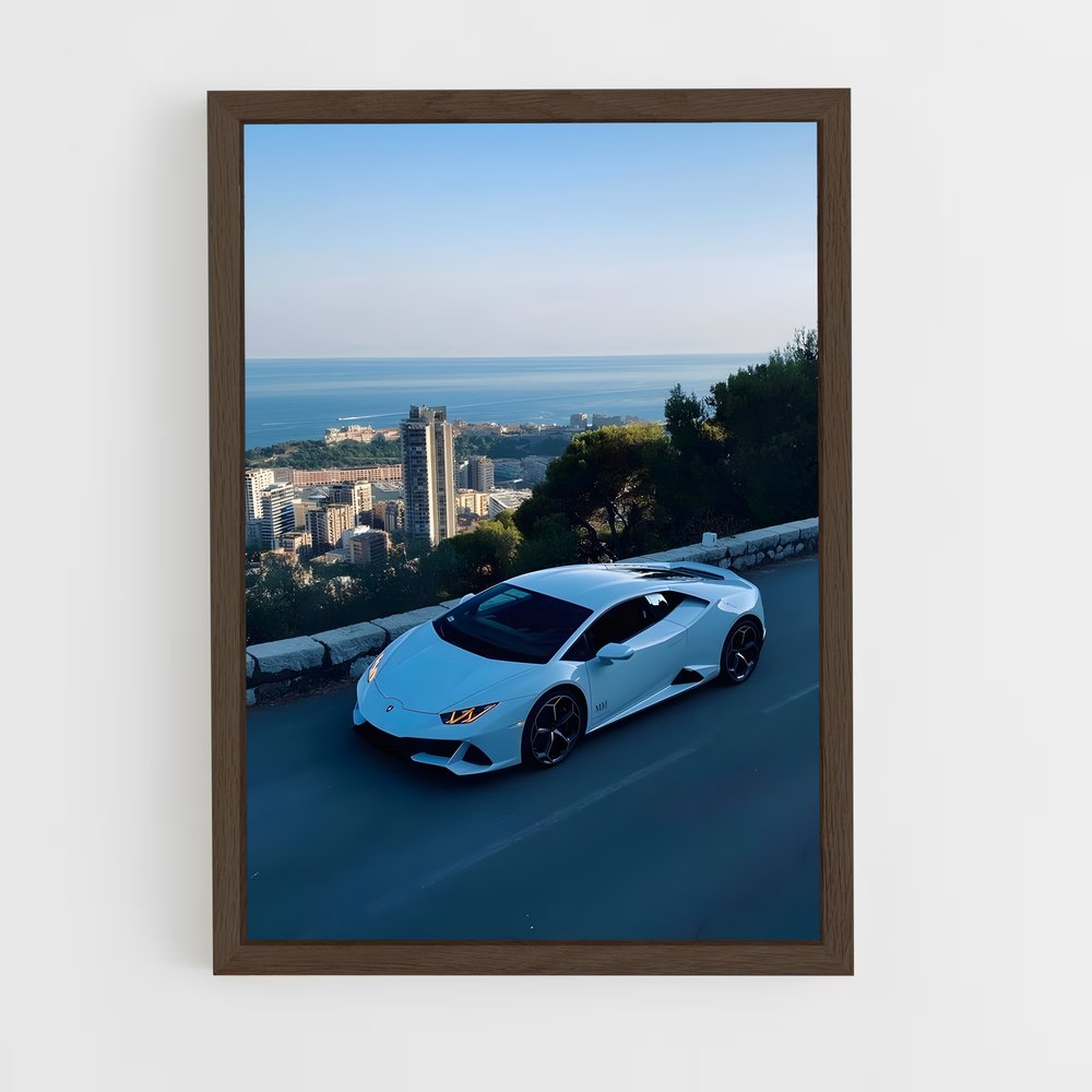 ap-huracan evo-2 cadre Bois foncé