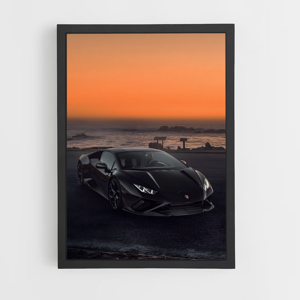 ap-huracan evo rwd-4 cadre Noir