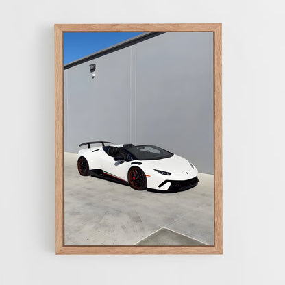 ap-huracan performante spyder-1 cadre Bois clair