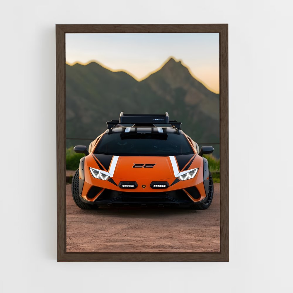 ap-huracan sterrato-9 cadre Bois foncé