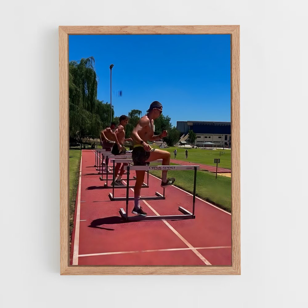 ap-hurdles-7 cadre Bois clair