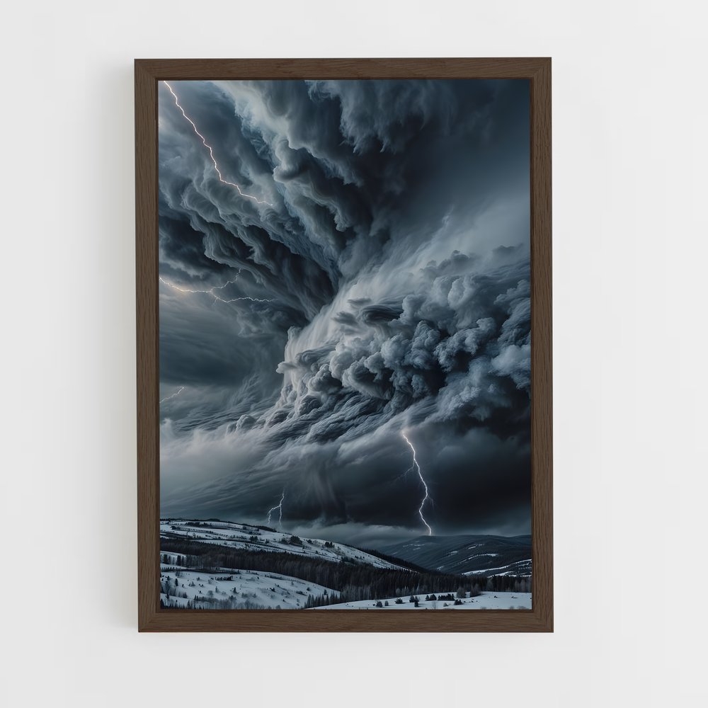 ap-hurricane-1 cadre Bois foncé