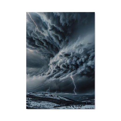 Poster Tempête Enneigée