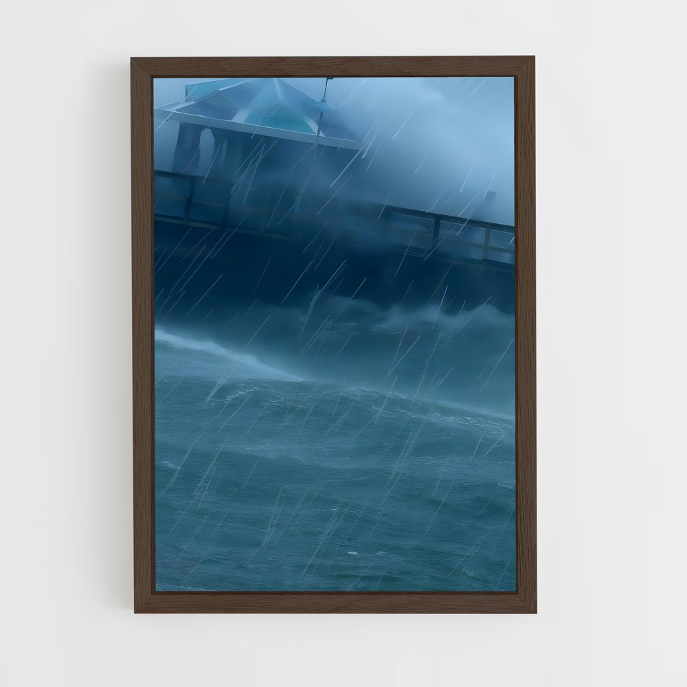 ap-hurricane-3 cadre Bois foncé