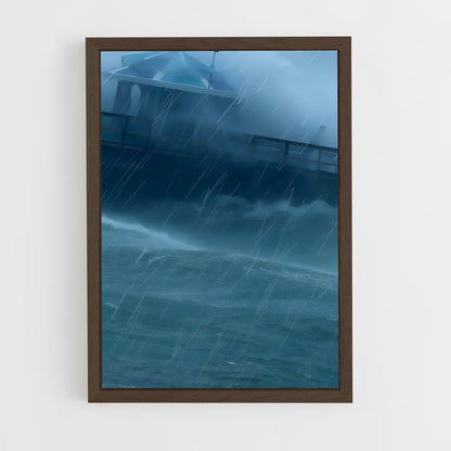 ap-hurricane-3 cadre Bois foncé