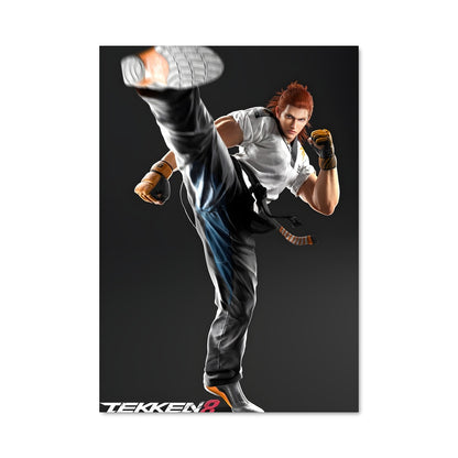 Poster Hwoarang en Action