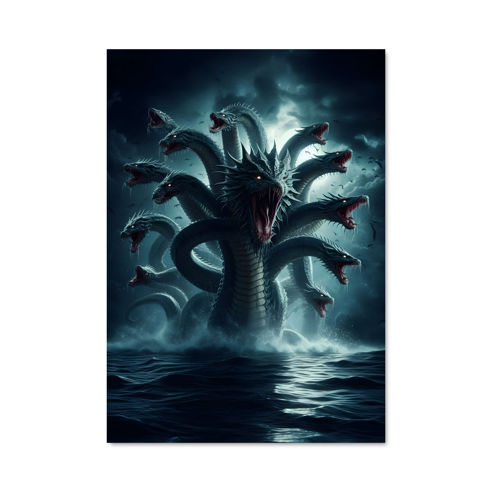 Poster Dragon des Profondeurs