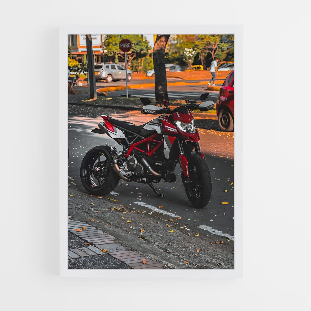 ap-hypermotard-1 cadre Blanc