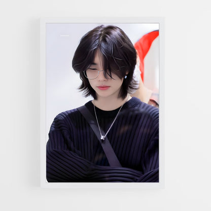 ap-hyunjin-11 cadre Blanc