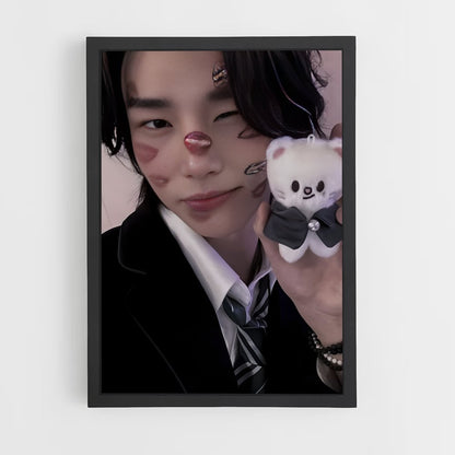 ap-hyunjin-12 cadre Noir