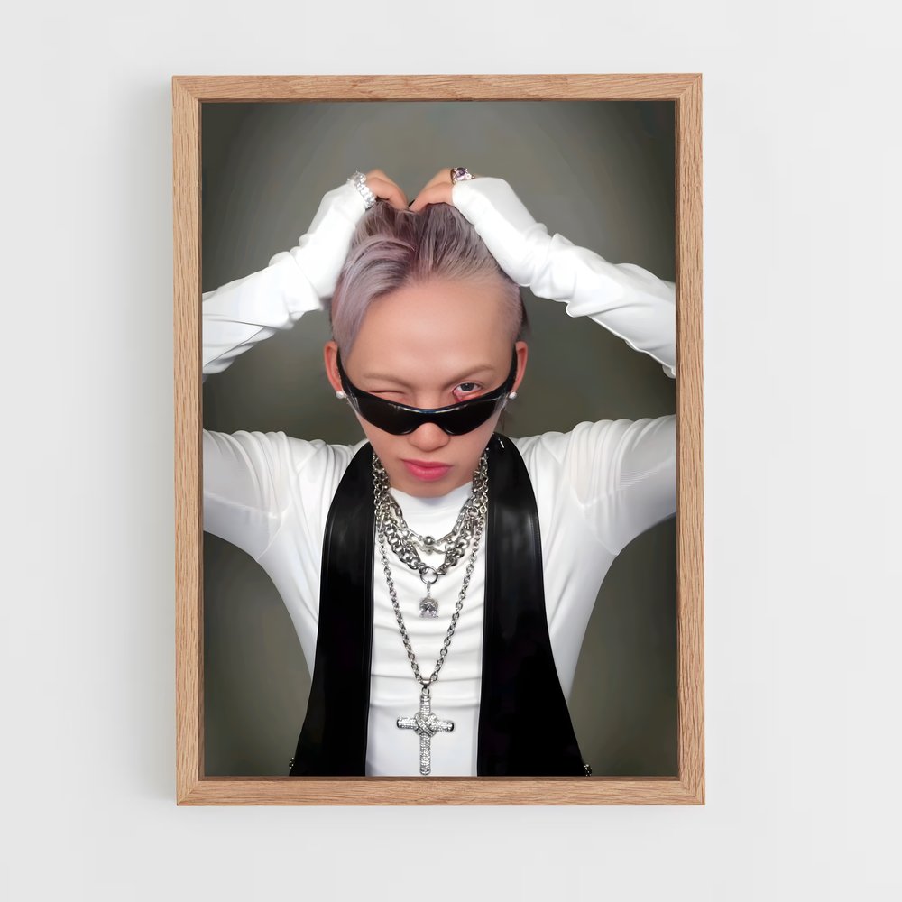 ap-hyunsuk-4 cadre Bois clair