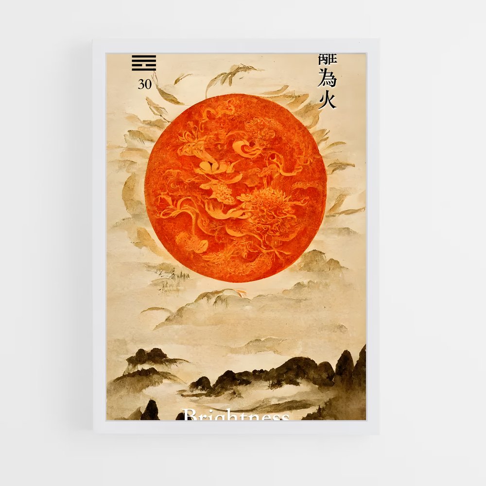 ap-i ching-1 cadre Blanc