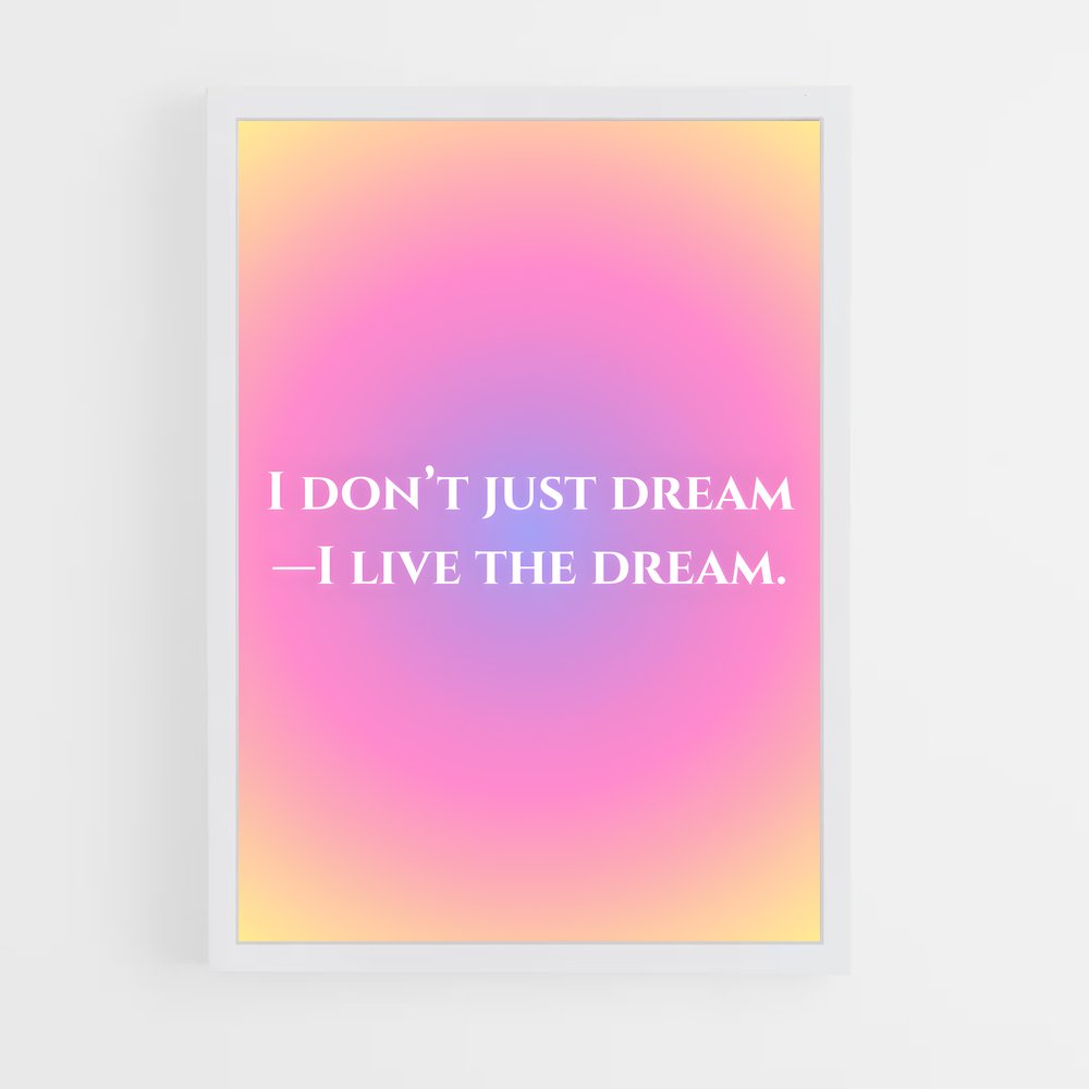 ap-i have a dream-6 cadre Blanc